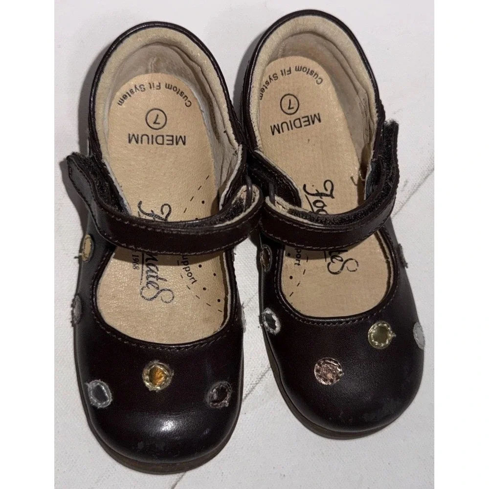 FootMates brown leather